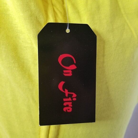 On Fire High-Low Women's Graphic Top (size 3X) - Picture 6 of 7